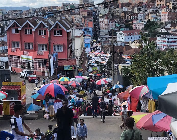 Antananarivo, hoofdstad van Madagaskar